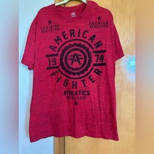 American Fighter Red t-shirt